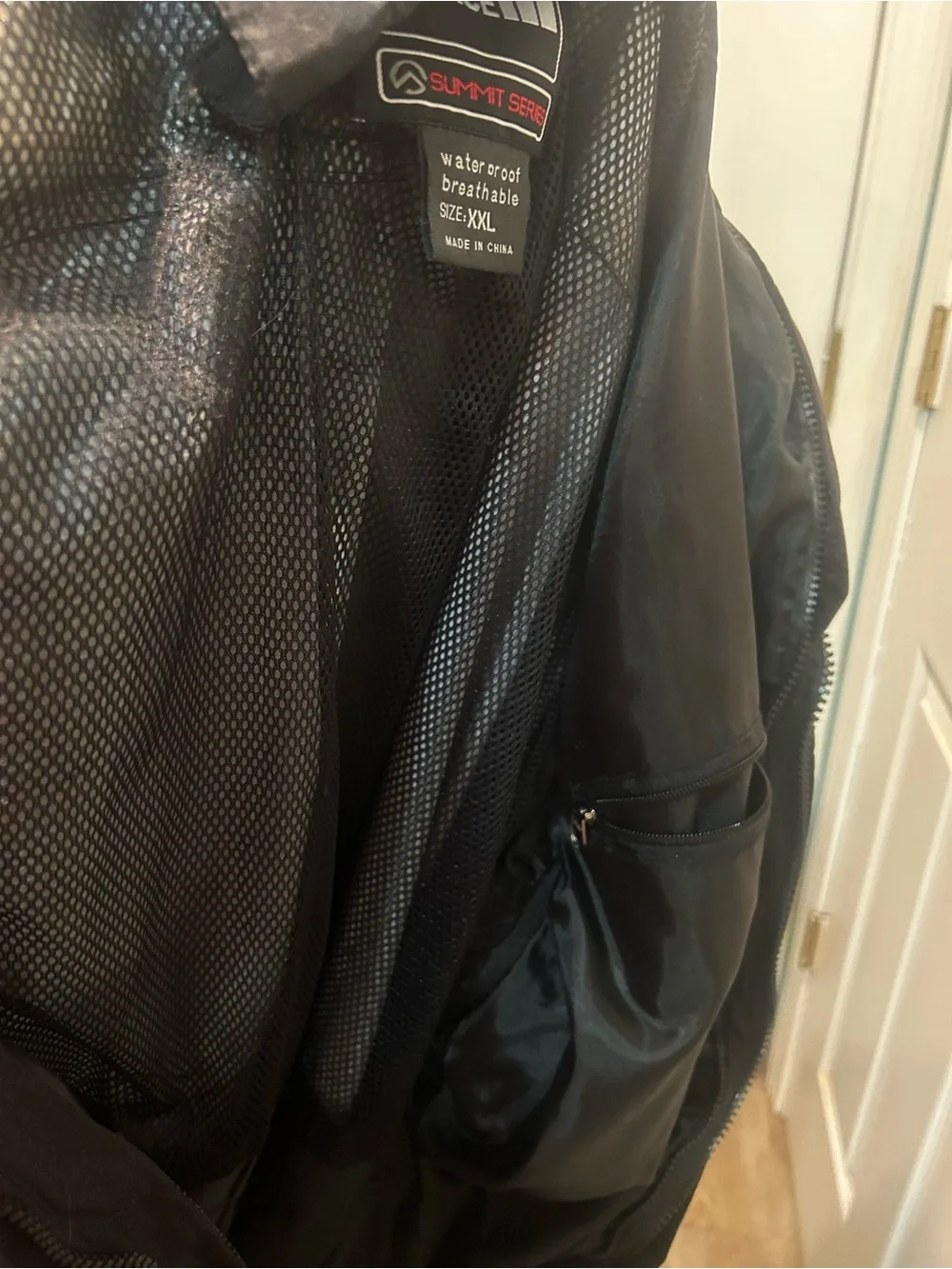 Vintage The North Face Summit Series Gore-Tex Men's Black Hooded Jacket XXL